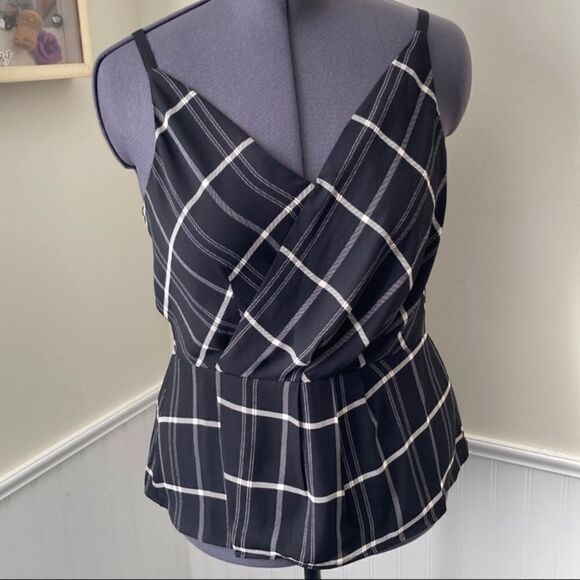 CABI Check Crossover Cami Size 8 #3986 NWT - Picture 2 of 7